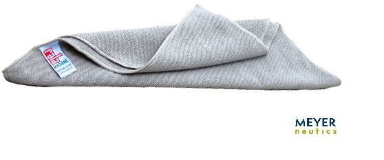 Poliertuch Microfaser  35x35cm grau Bild 1