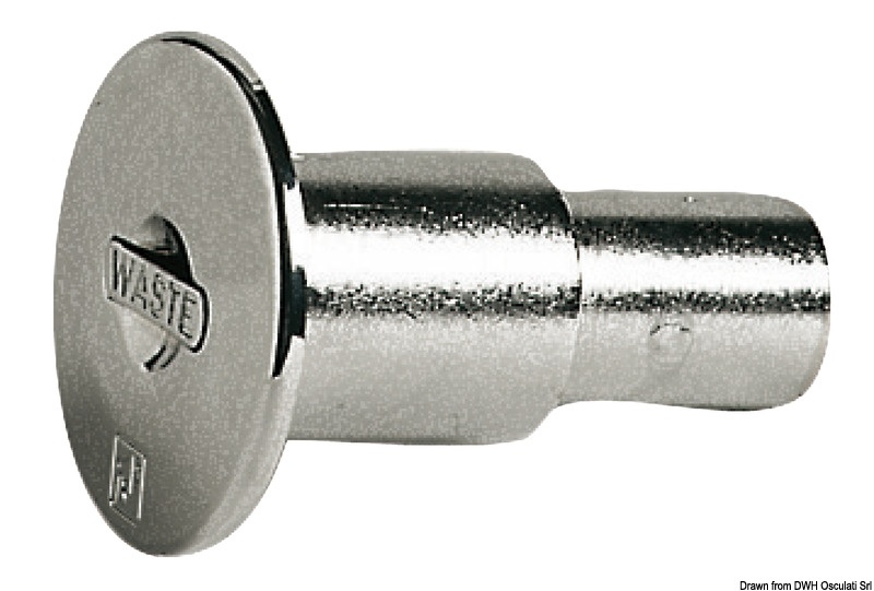 Einfüllstutzen Benzin Messing 50mm Bild 1