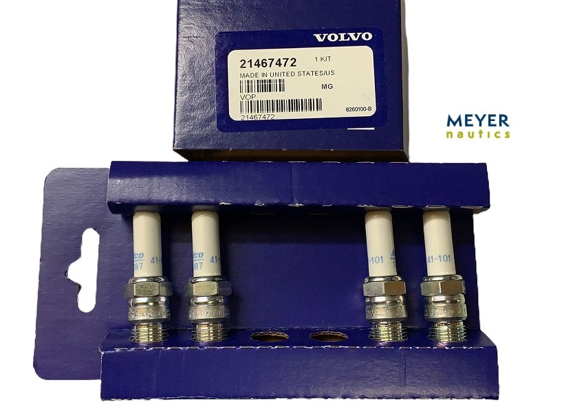Zündkerzensatz 4er Packung 5.0L&5.7L  Volvo Penta Bild 1