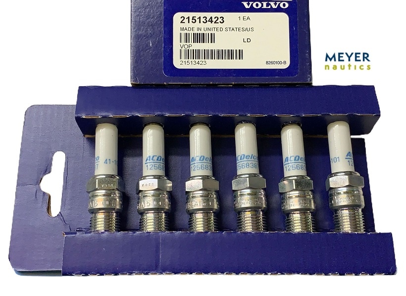 Zündkerzensatz 6er Packung  Volvo Penta Bild 1