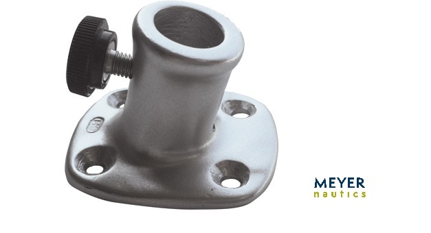 Flaggenstockhalter Aluminium eloxiert 13mm DM Bild 1