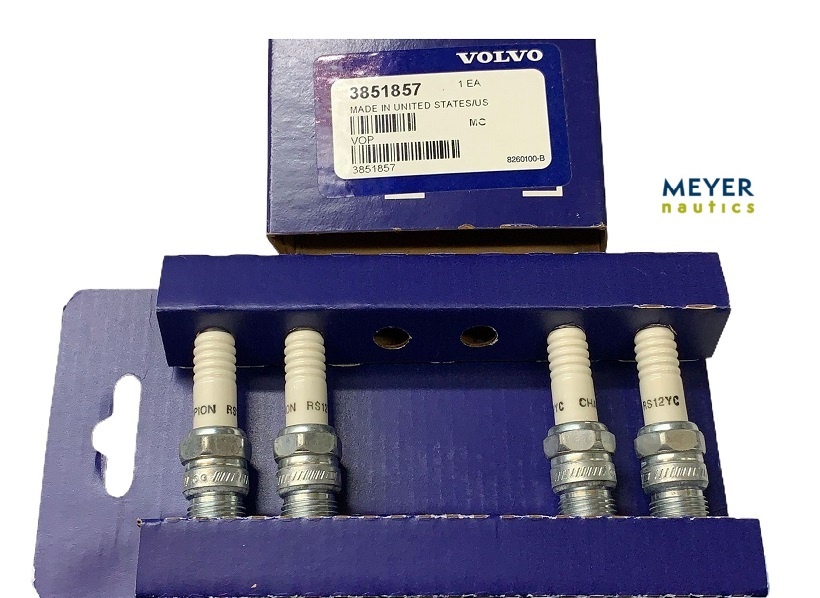 Zündkerzensatz 4er Packung  Volvo Penta Bild 1