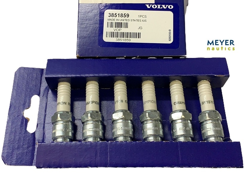 Zündkerzensatz V6,4.3,4.3GL 6er Pkg.,  Volvo Penta Bild 1