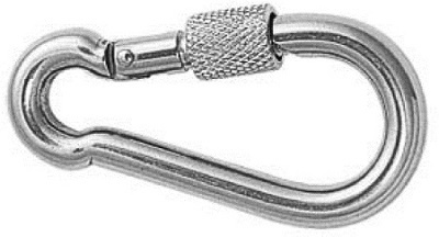 Karabiner Niro 60mm mit Schraubvers. Bild 1