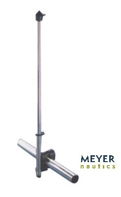 Fahnenmast Niro für Reling Bild 1