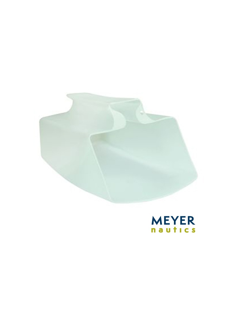 Schöpfkelle aus Kunststoff weiss Bild 1