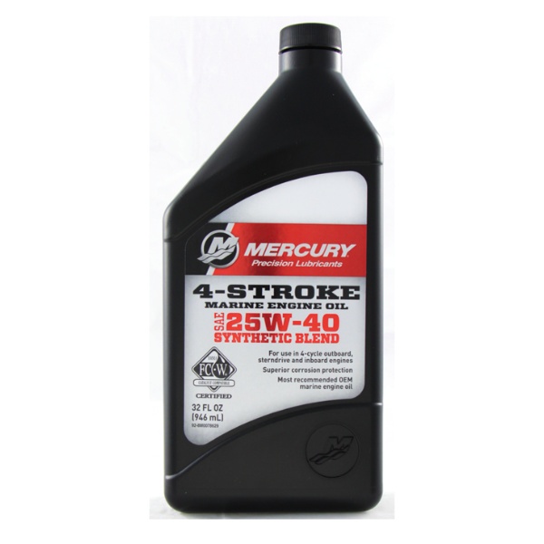Motoröl 4-Takt Synthetisch 25W40 1L Mercury Bild 1