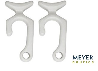 Fenderclip für Relingsrohr 22-25mm