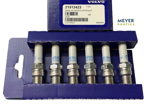 Zündkerzensatz 6er Packung  Volvo Penta