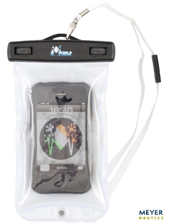 Handytasche wasserdicht 17,5x9cm Farbe weiss