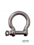 Schäkel Edelstahl geschweift Bild 1